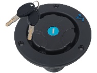 Крышка бака воды для кемпера (черная) (8420Ч)